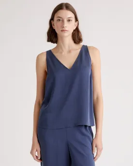 100% Washable Silk Pajama V-Neck Tank