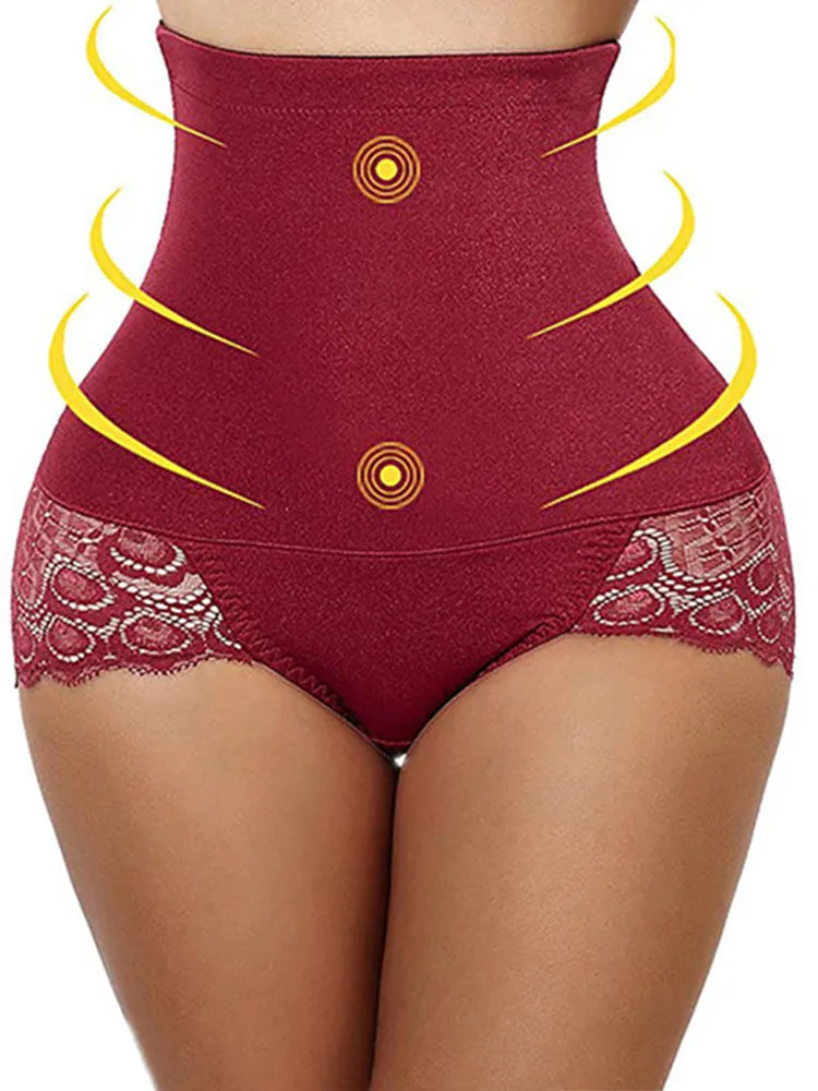 2-Pack High Waist Tummy Control Hip Lifting Shapewear Panties