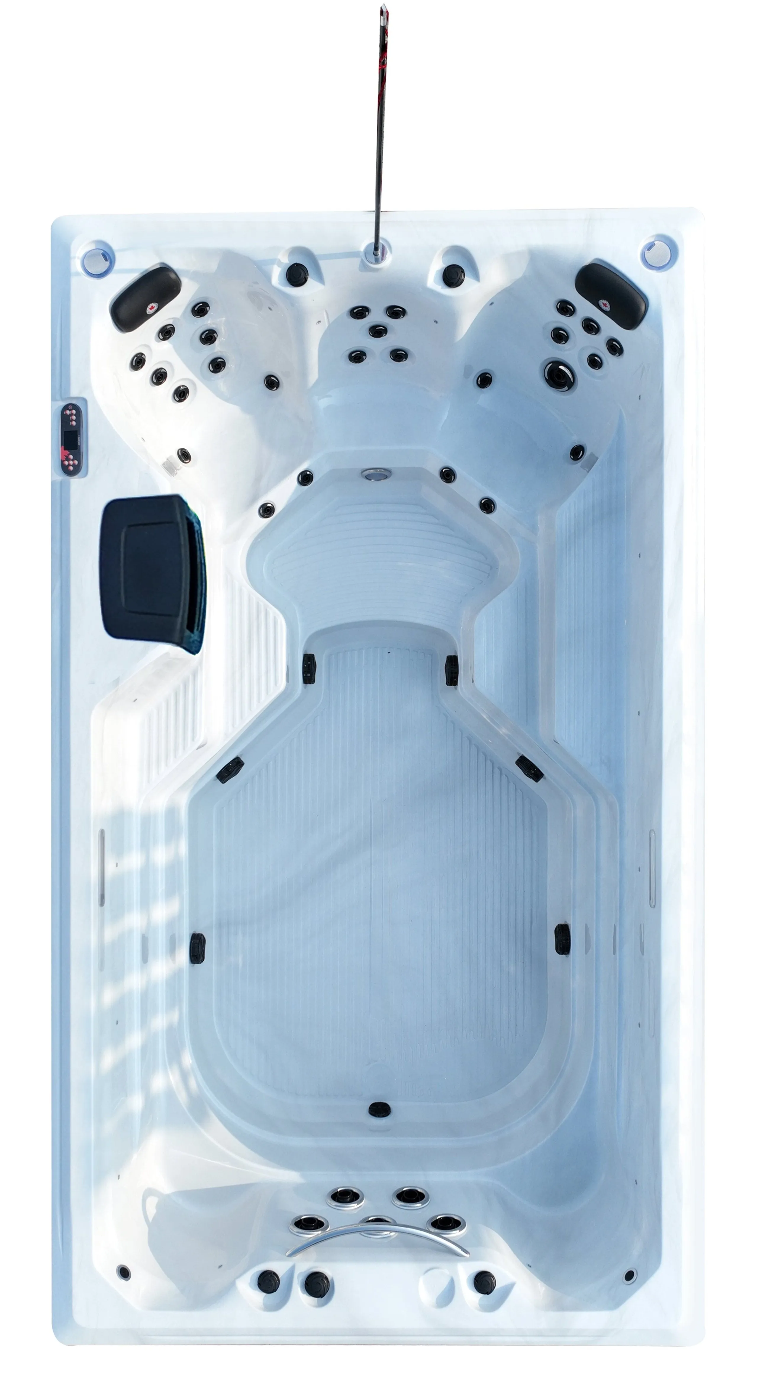 2025 13ft Swim Spa 15HP-Jet, 3-Person - St Lawrence Sport 390 x 226 x H120 cm
