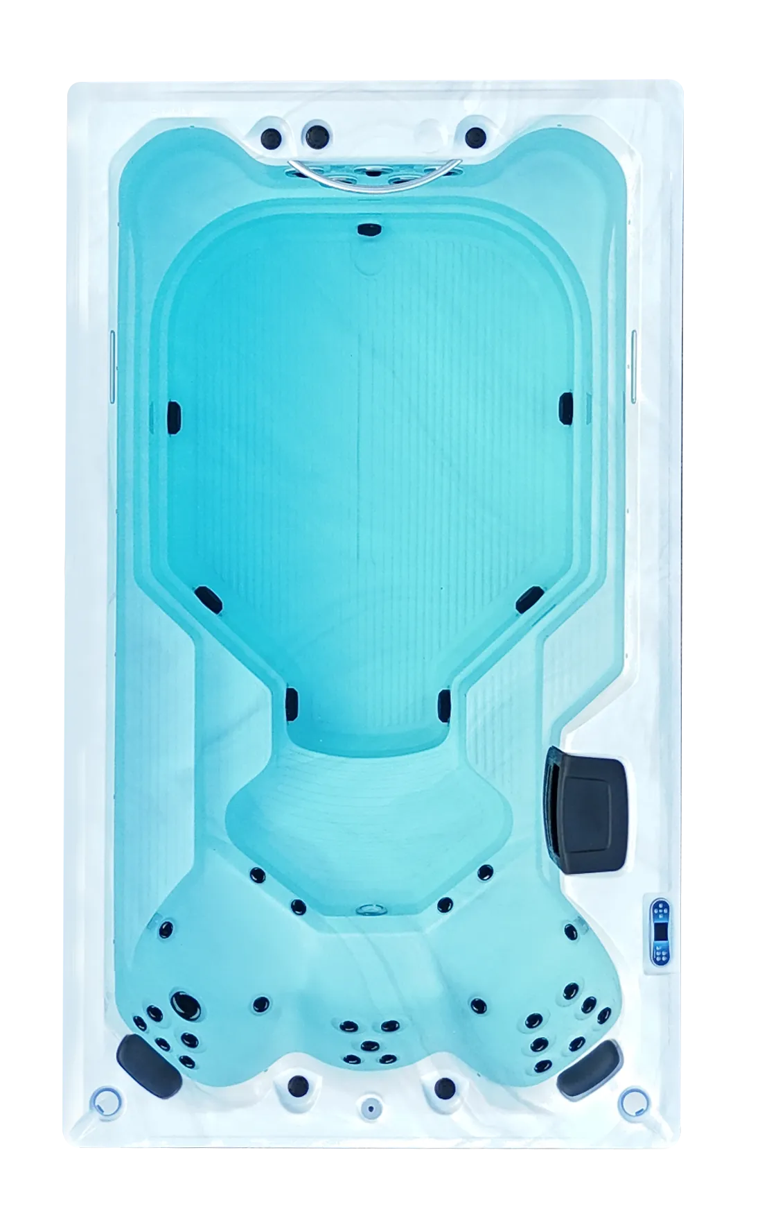 2025 13ft Swim Spa 15HP-Jet, 3-Person - St Lawrence Sport 390 x 226 x H120 cm
