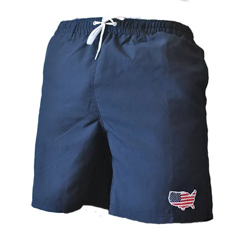 America Traditional Swimwear Navy