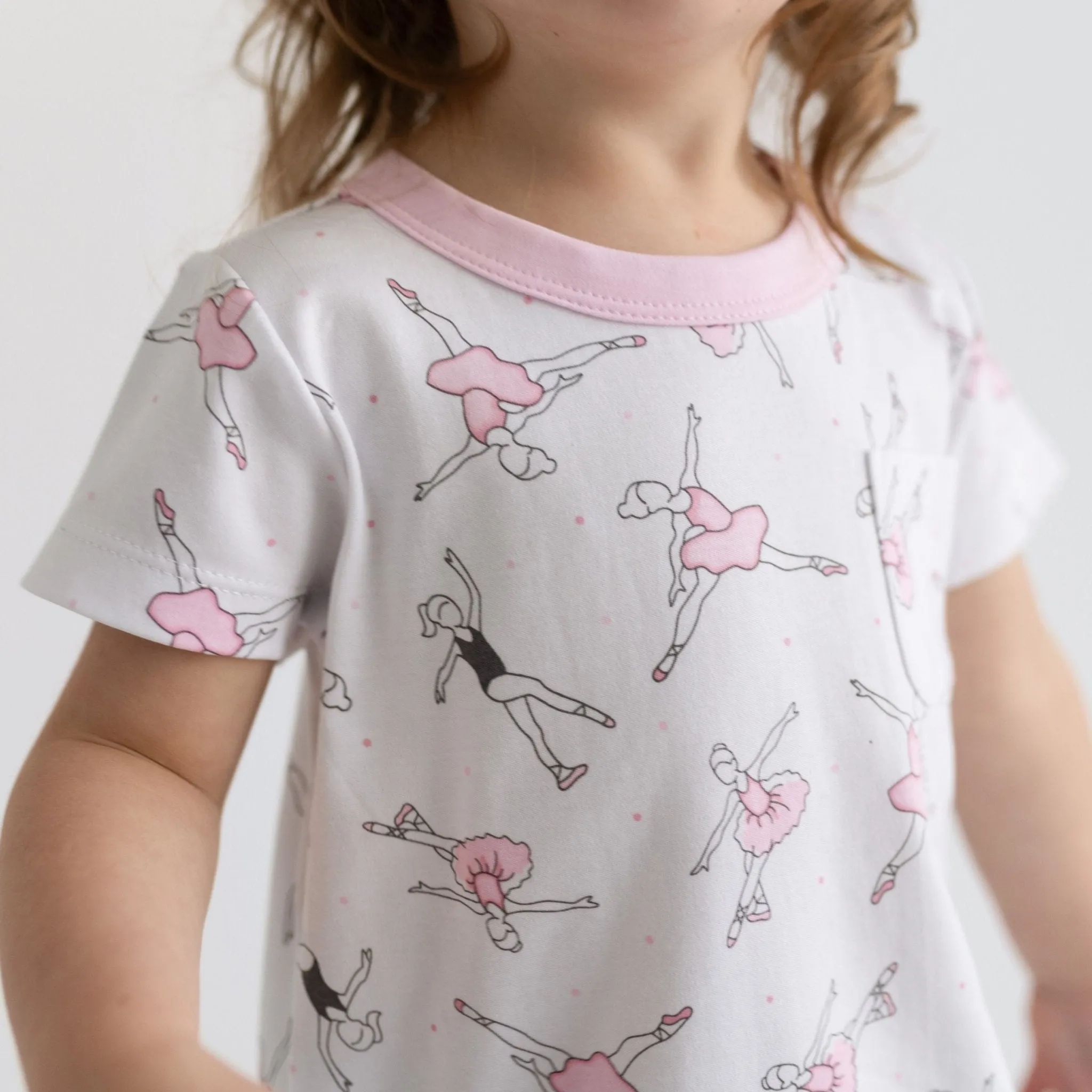 Ballet Class Big Kid Short Sleeve Nightdress