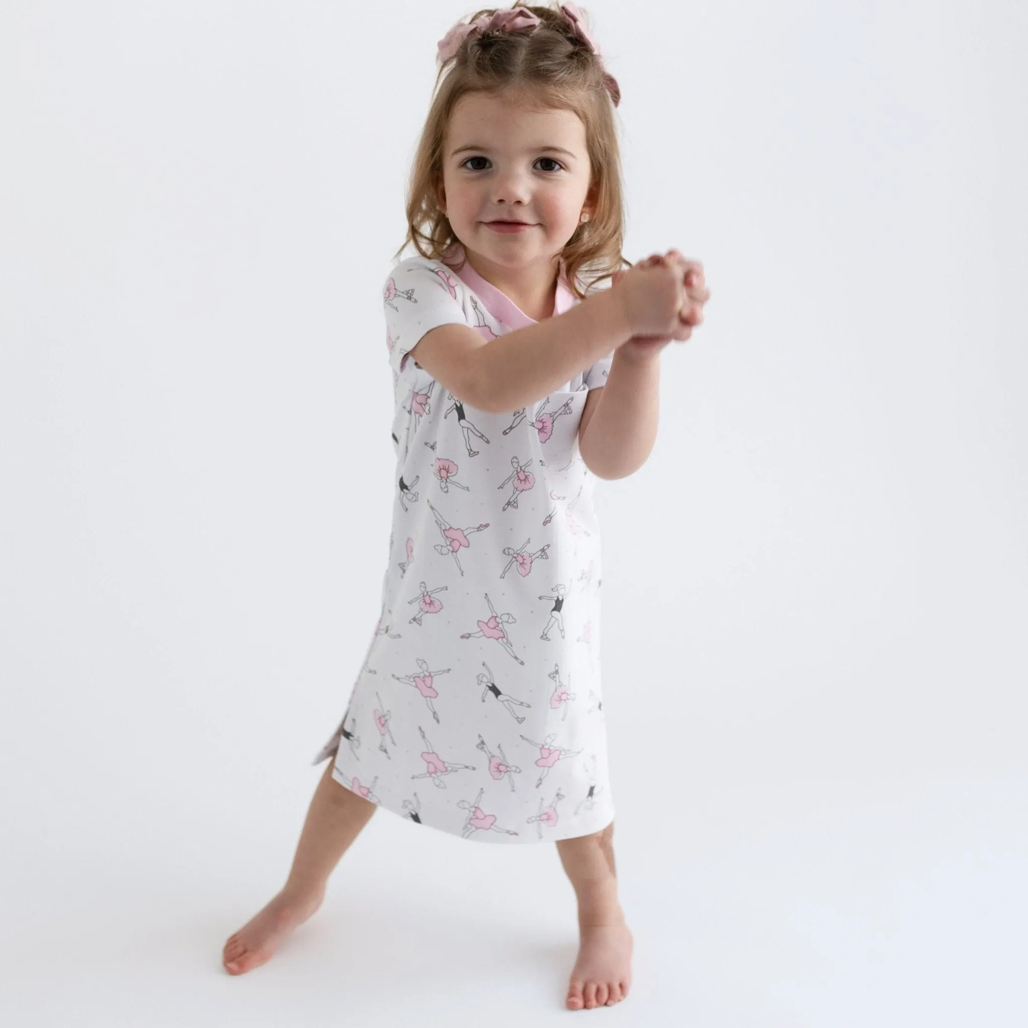Ballet Class Big Kid Short Sleeve Nightdress