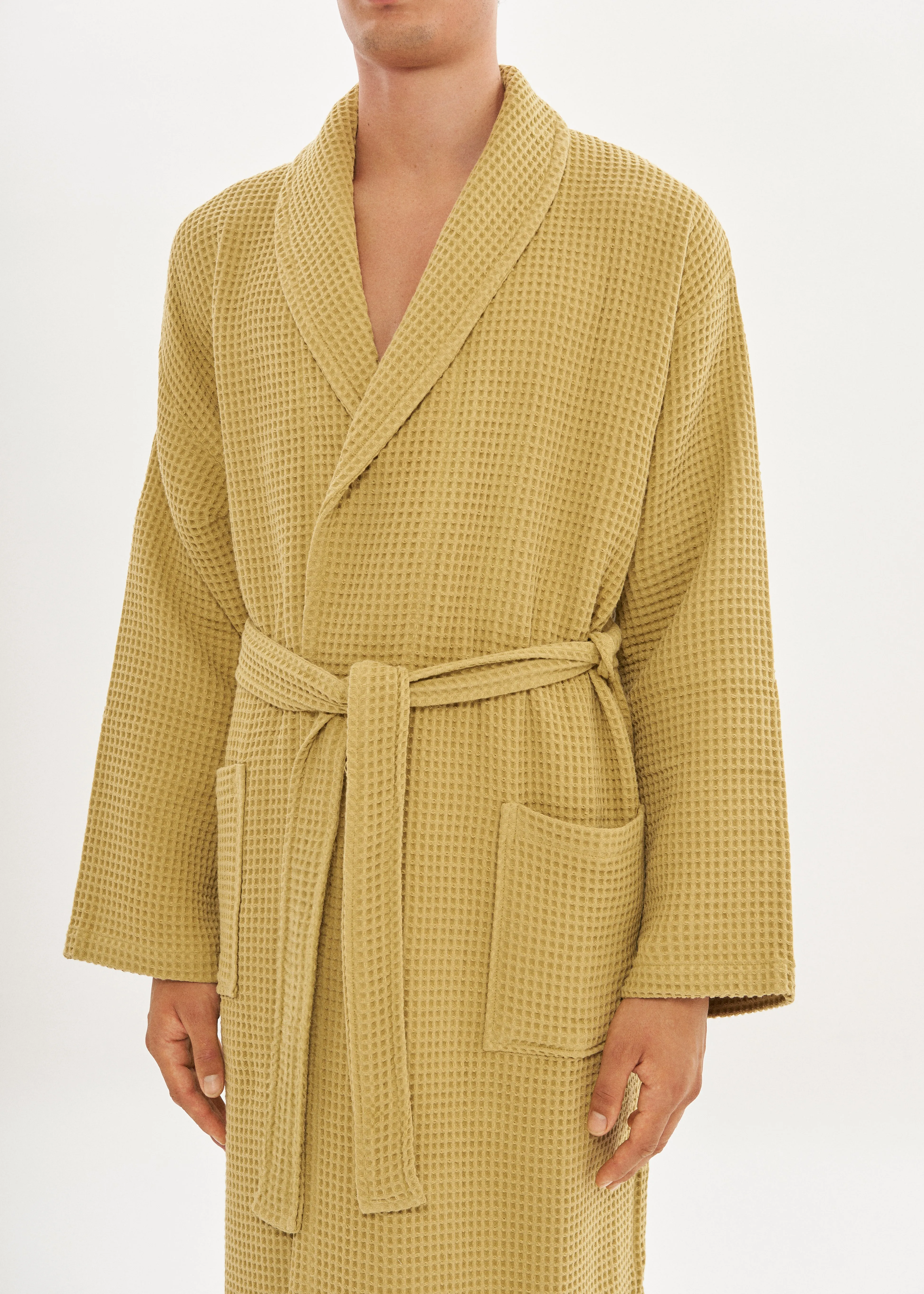 Bathrobe | Waffle Mustard
