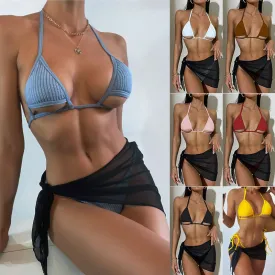 Bikini   A Three Piece Swimsuit