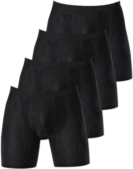 Boxer Briefs Men's Underwear Men's Mesh Underwear Ice Silk Underwear Men's Shorts(XXL Code)