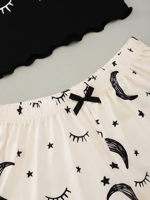 Celestial Sleepwear Collection Moonlight Dream Pajama Set