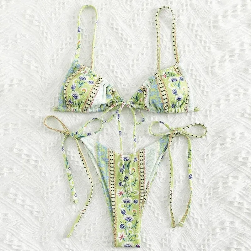 Confident Women Strap-on Bikini Swimsuit