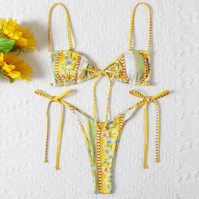 Confident Women Strap-on Bikini Swimsuit
