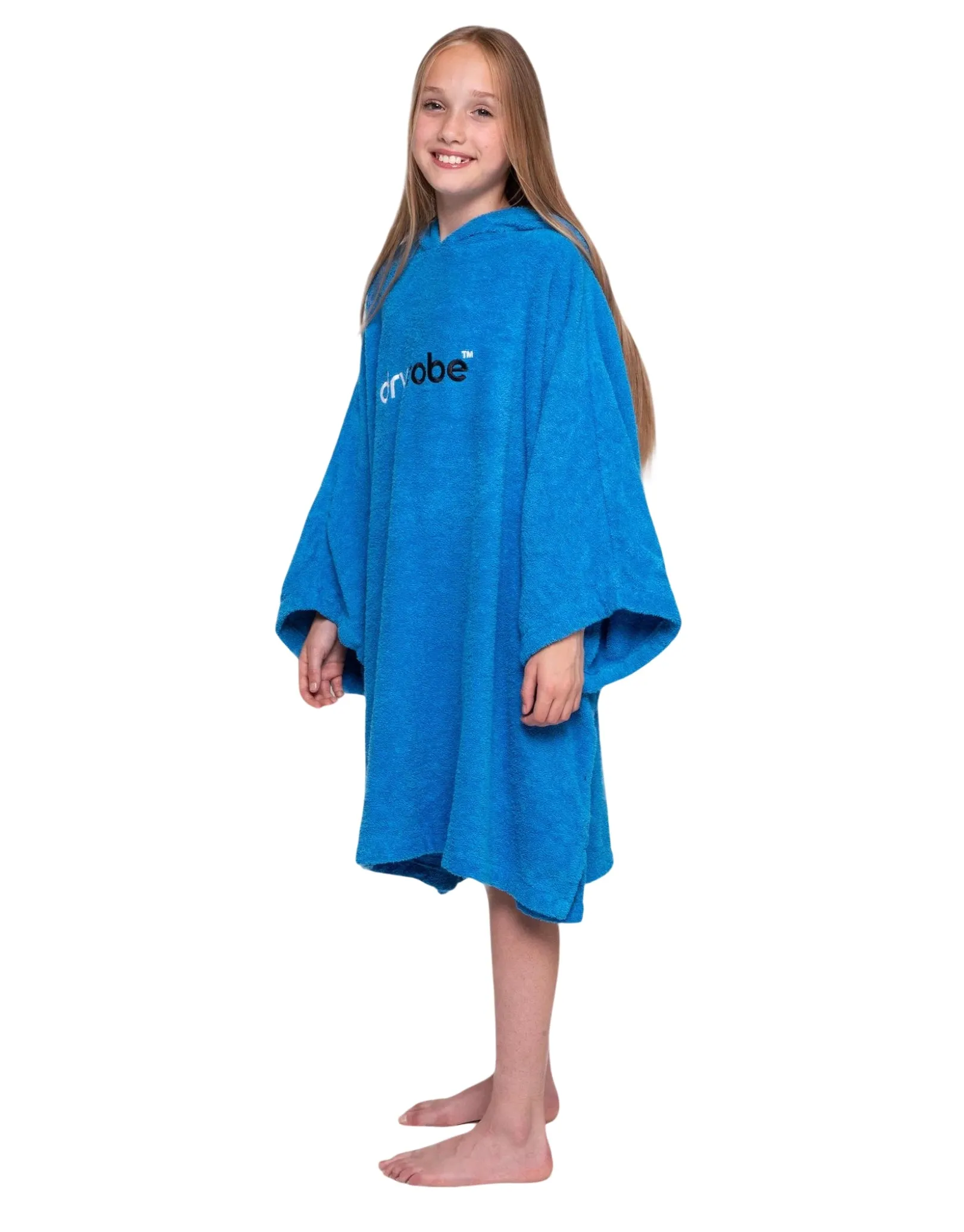 Dryrobe Kids Organic Cotton Short Sleeve Towel Poncho 10-13 yrs