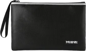 Fireproof Waterproof Money Document Bag - Safe Zipper Bags with Reflective Strip, Fire & Water Proof Storage Organizer Pouch for Important Documents Holder,File,Cash,Jewelry,Passport (10.6" x 6.7")