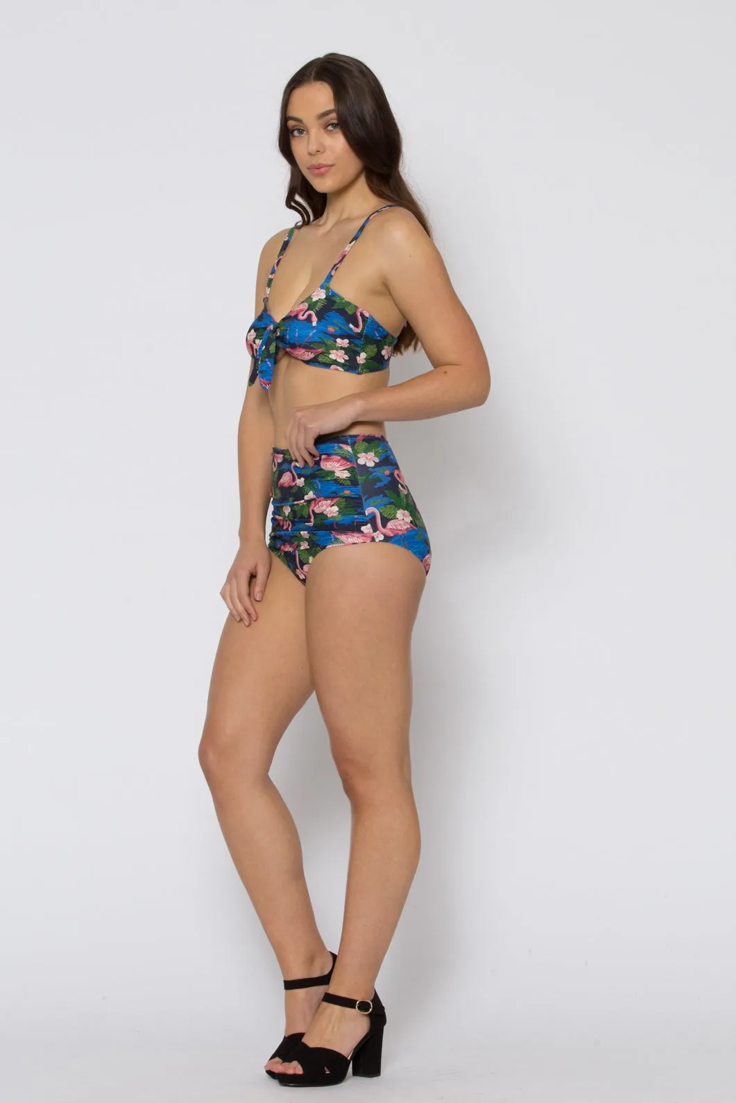 Flamingo Dance Bikini Top