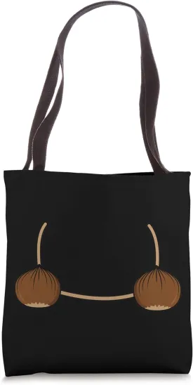 Hazelnut Bra Funny Cute Easy Food Christmas Gift Tote Bag