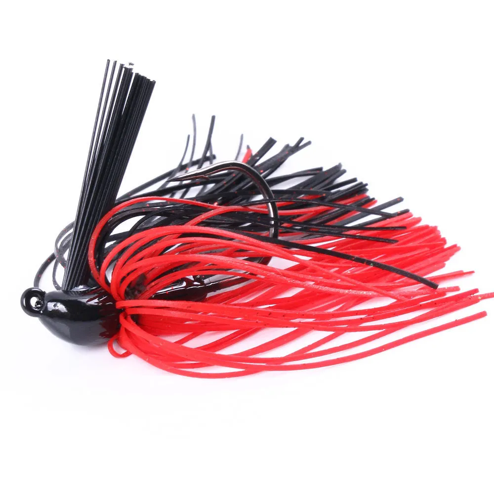 HERCULES 2.75" Multicolor Weedless Rubber Jig Bass Fishing Lure