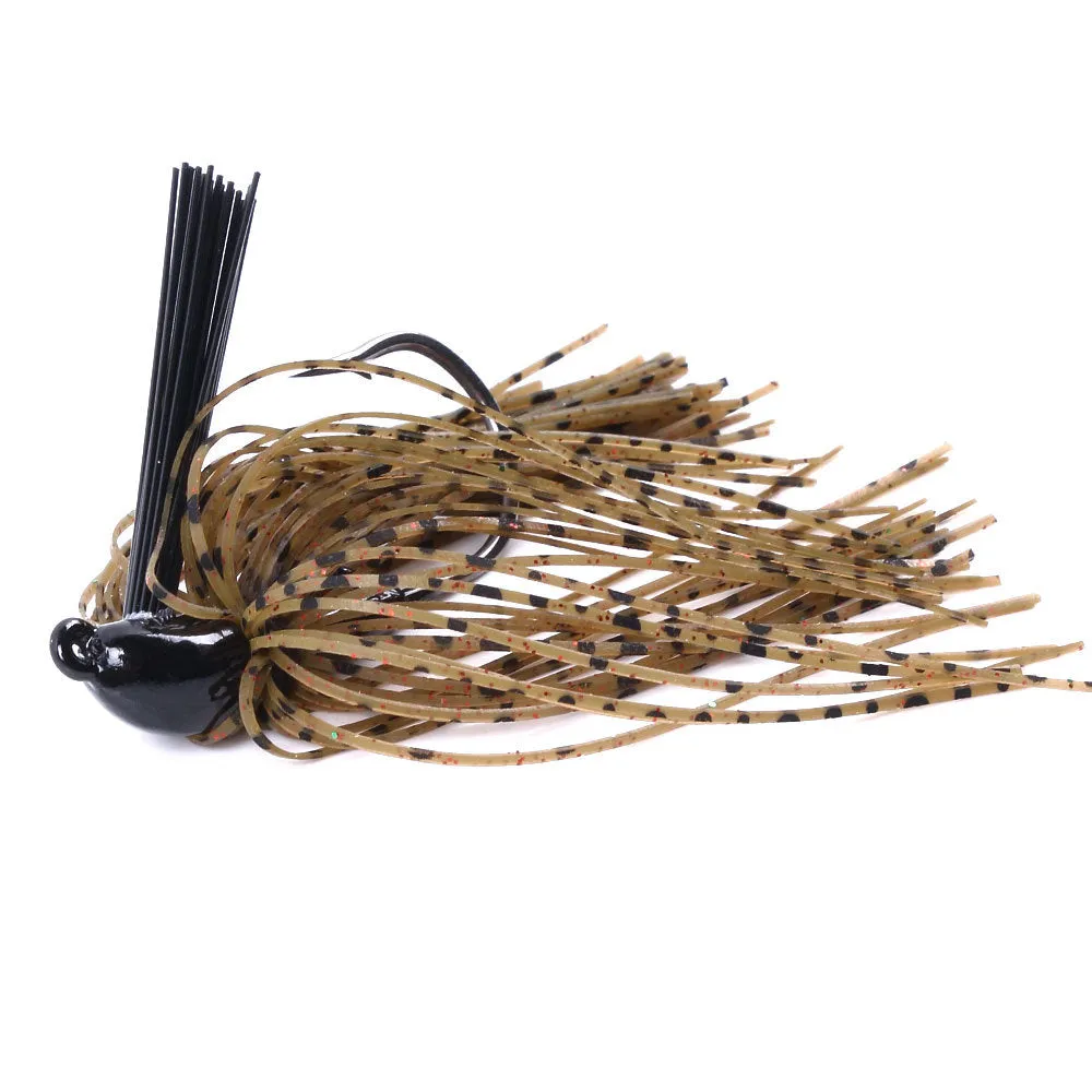 HERCULES 2.75" Multicolor Weedless Rubber Jig Bass Fishing Lure