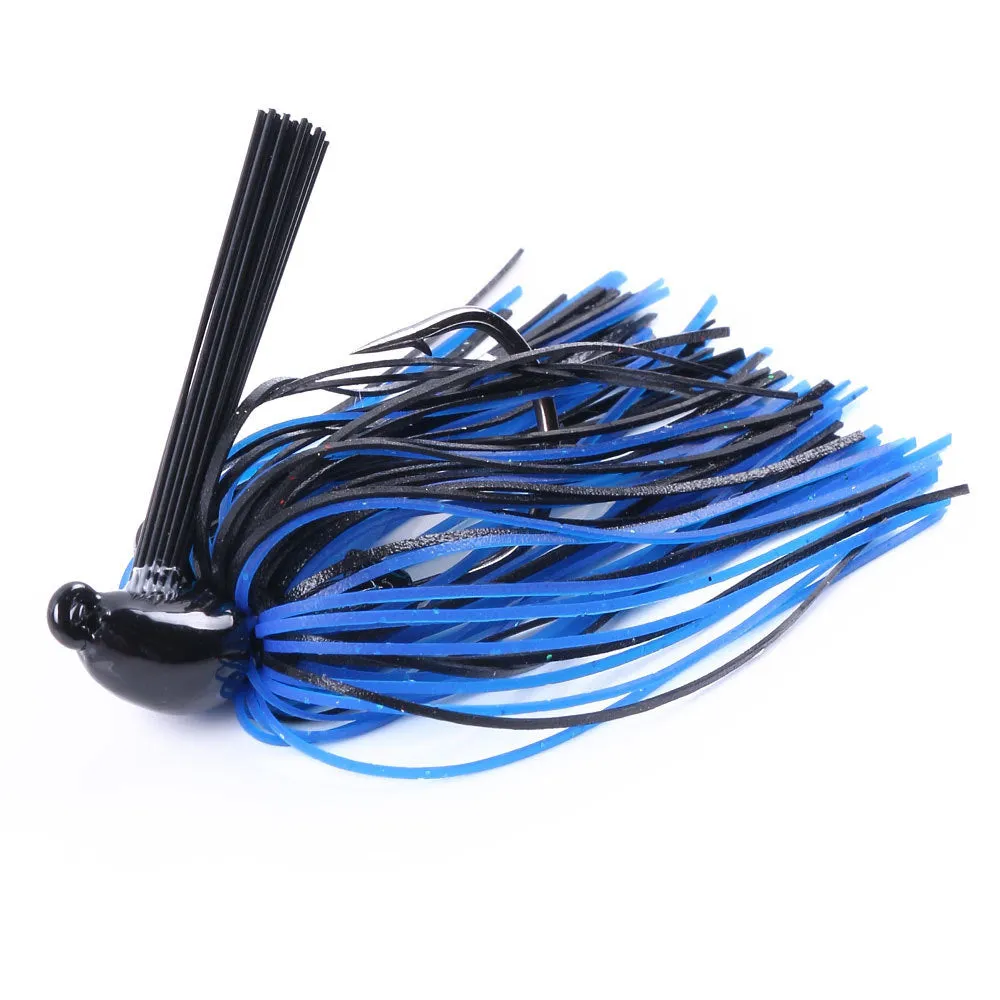 HERCULES 2.75" Multicolor Weedless Rubber Jig Bass Fishing Lure