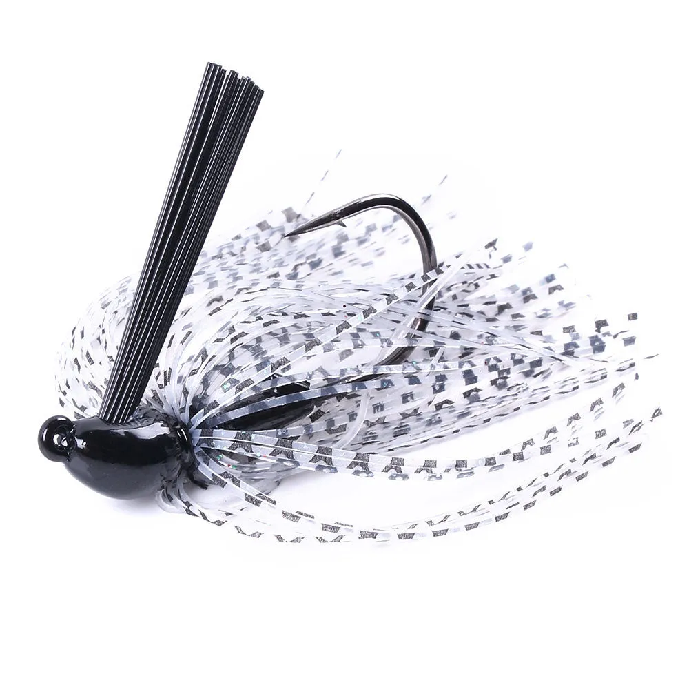 HERCULES 2.75" Multicolor Weedless Rubber Jig Bass Fishing Lure