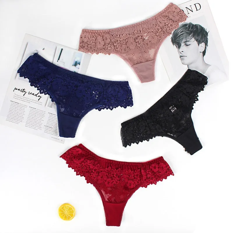 Lace Thong Panties