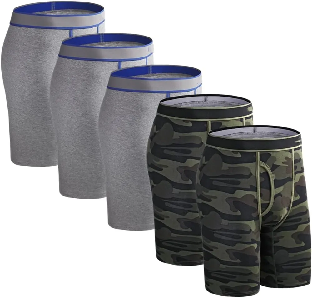 Men's Underwear Boxer Briefs Men's Underwear Cotton Shorts Boxer Briefs Men's Boxer Briefs(L Code)