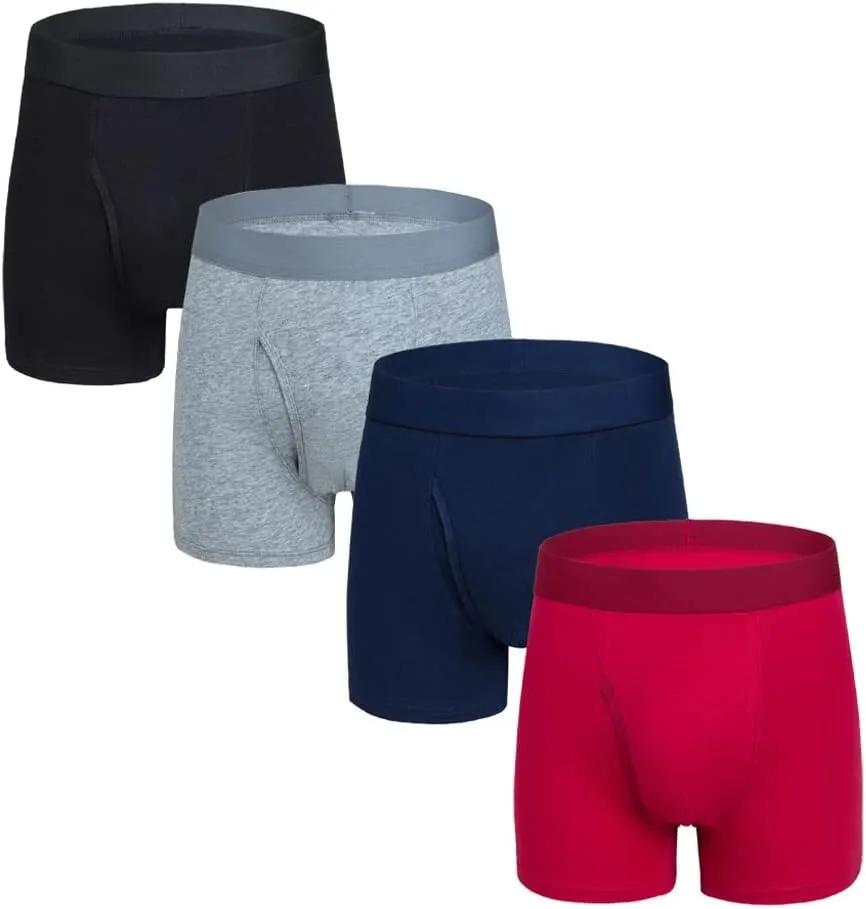Men's Underwear Boxer Briefs Men's Underwear Cotton Shorts Boxer Briefs Men's Boxer Briefs(XXL Code)