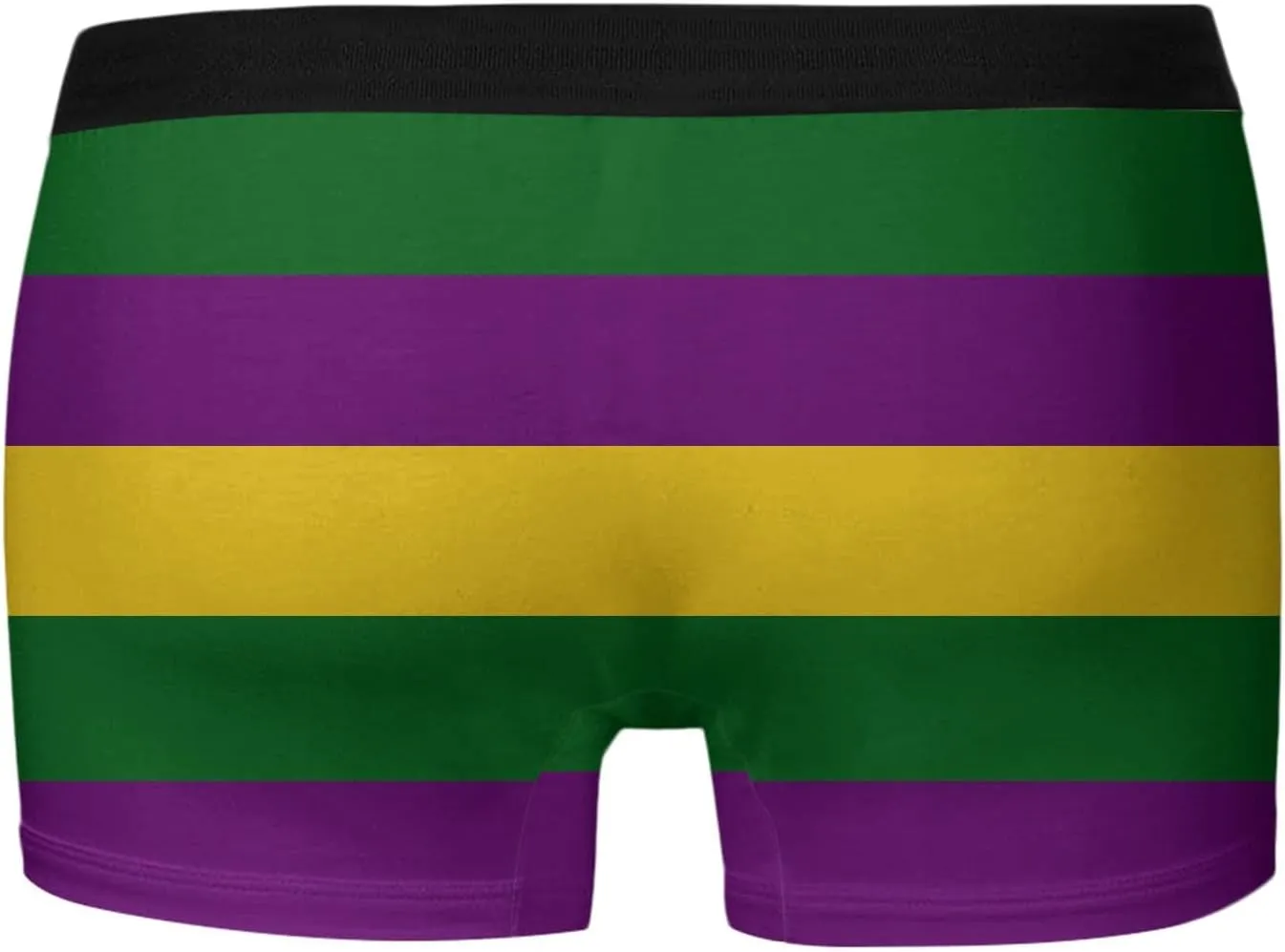 Men's Underwear Grid Fancy Mask Printed Boxer Briefs Comfortable Gym Stretchy Shorts Gifts Gifts for Men