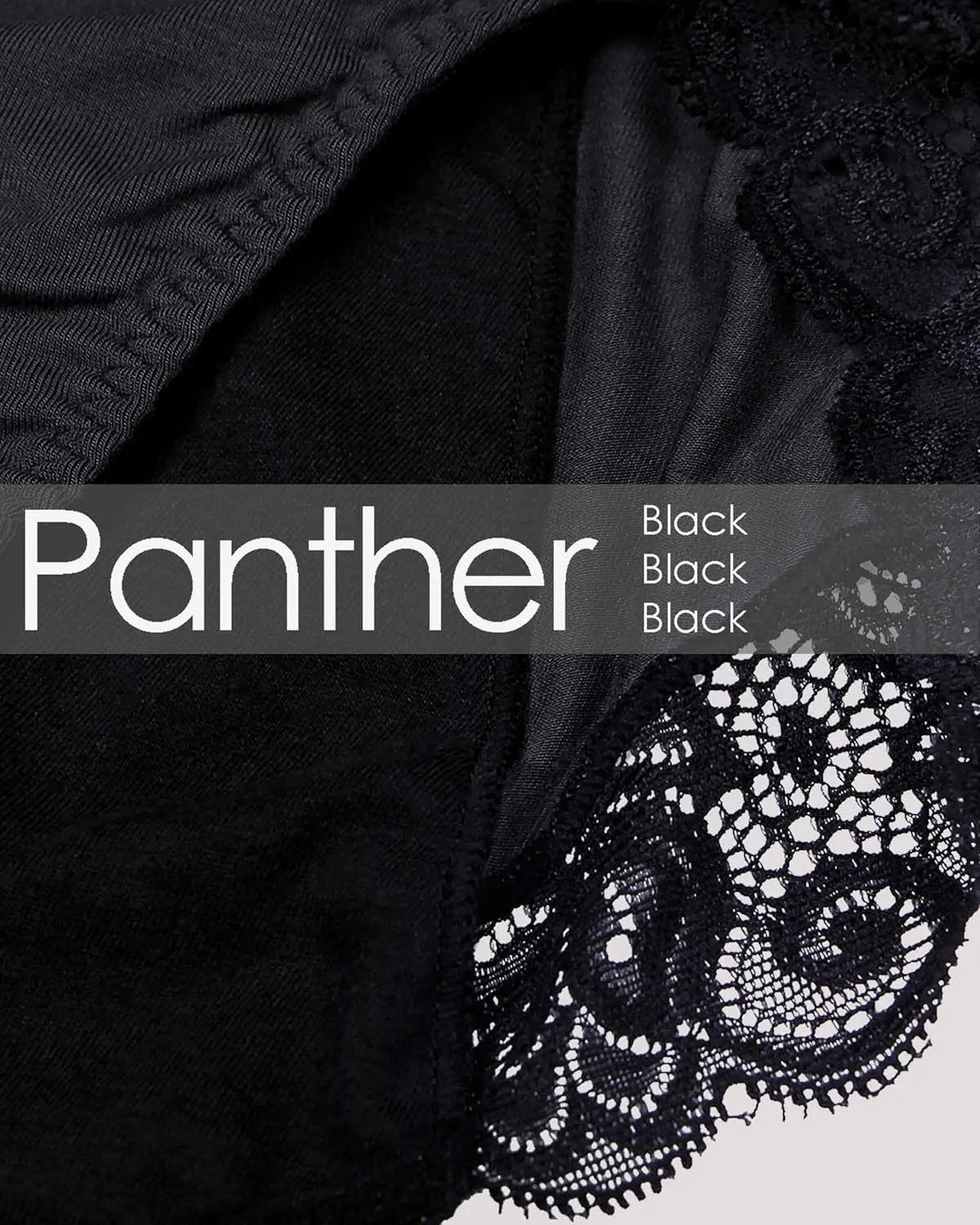 Neione Period Underwear Menstrual Panties Postpartum Briefs Women Lace Hipster