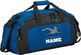 Personalized Swim Bag for Swimmers: Diving & Swimming Duffel Bag, Ideal Wet Bag for Swimsuit, Perfect Swim Team Bag