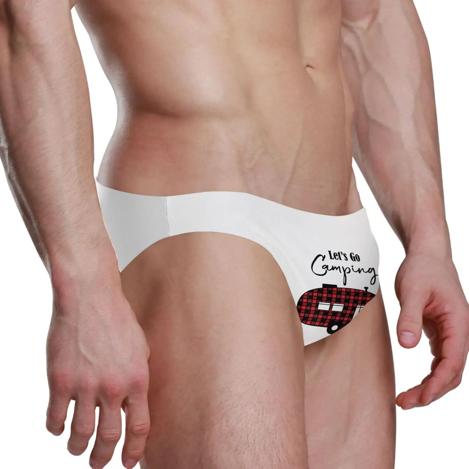 Poeticcity Men's Boxer Brief, Underwear Board Shorts Trunks Thong Swimwear Bikini(S-3XL)