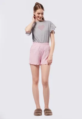 Printed Pajama Shorts