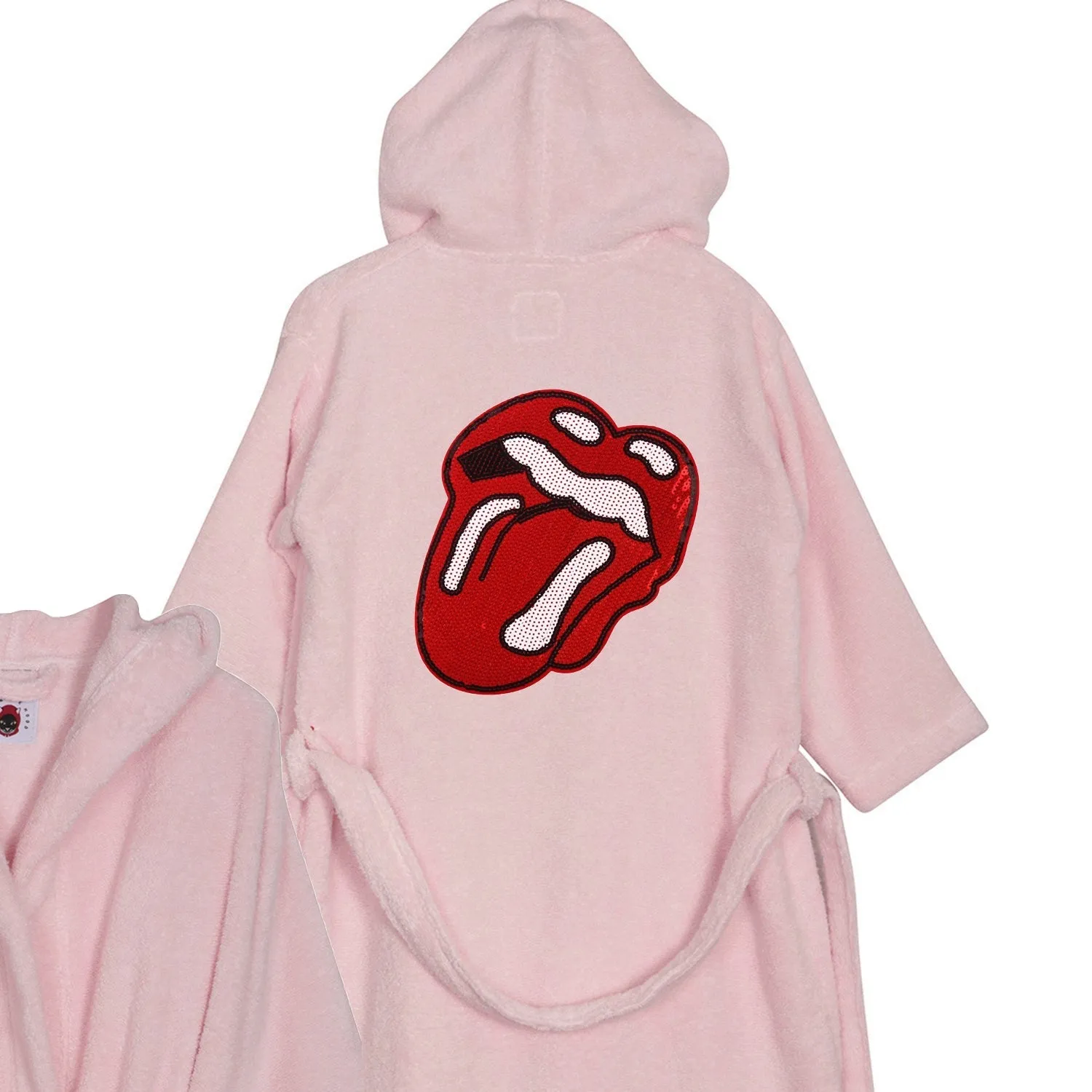 Rock'n'Roll Lips Bathrobe