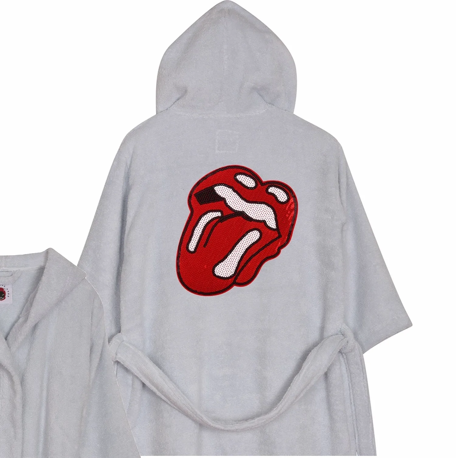 Rock'n'Roll Lips Bathrobe