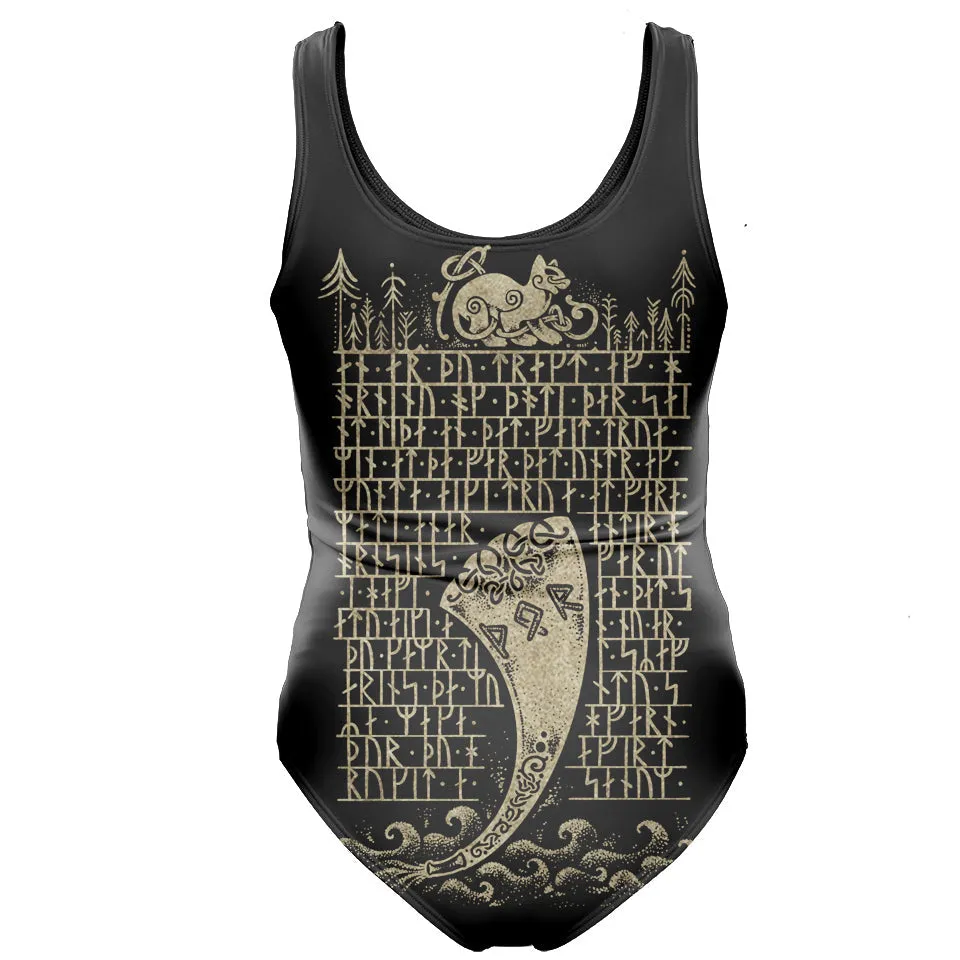 Runes of Thor Swimsuit - Stone Edition