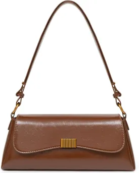 Shoulder Bag for Women Y2K Trendy Underarm Purse Vegan Leather Clutch Hobo Handbags