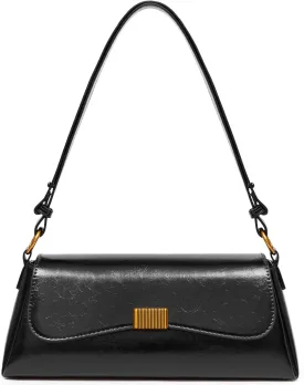 Shoulder Bag for Women Y2K Trendy Underarm Purse Vegan Leather Clutch Hobo Handbags