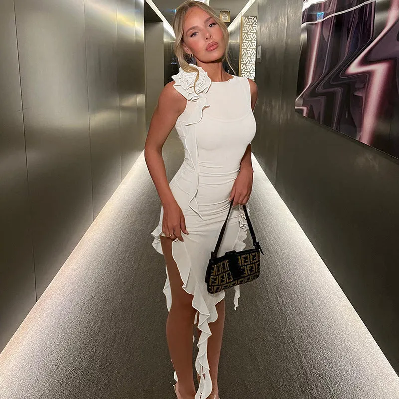 Summer Sheer Classy Dress - Culture Heaven Special