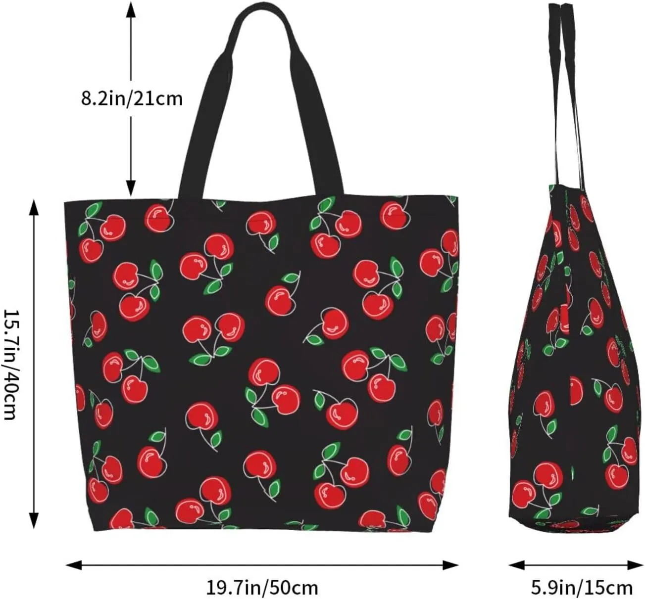Sunflower Tote Bag For Women, Waterproof Shoulder Bags Big Reusable Grocery Handbag For Shopping Picnic Work Beach