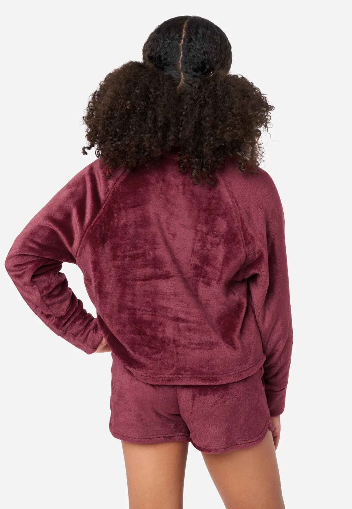 Tie-Dye Fleece Shorts Pajama Set