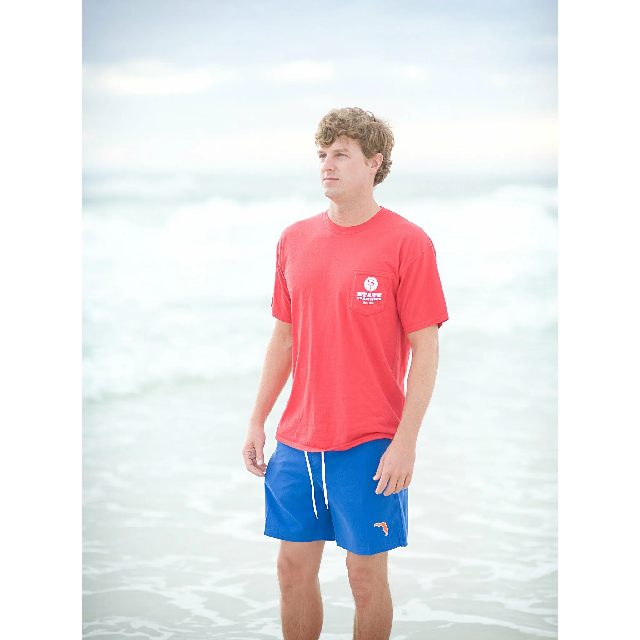 Virginia Charlottesville Gameday Swimwear Navy