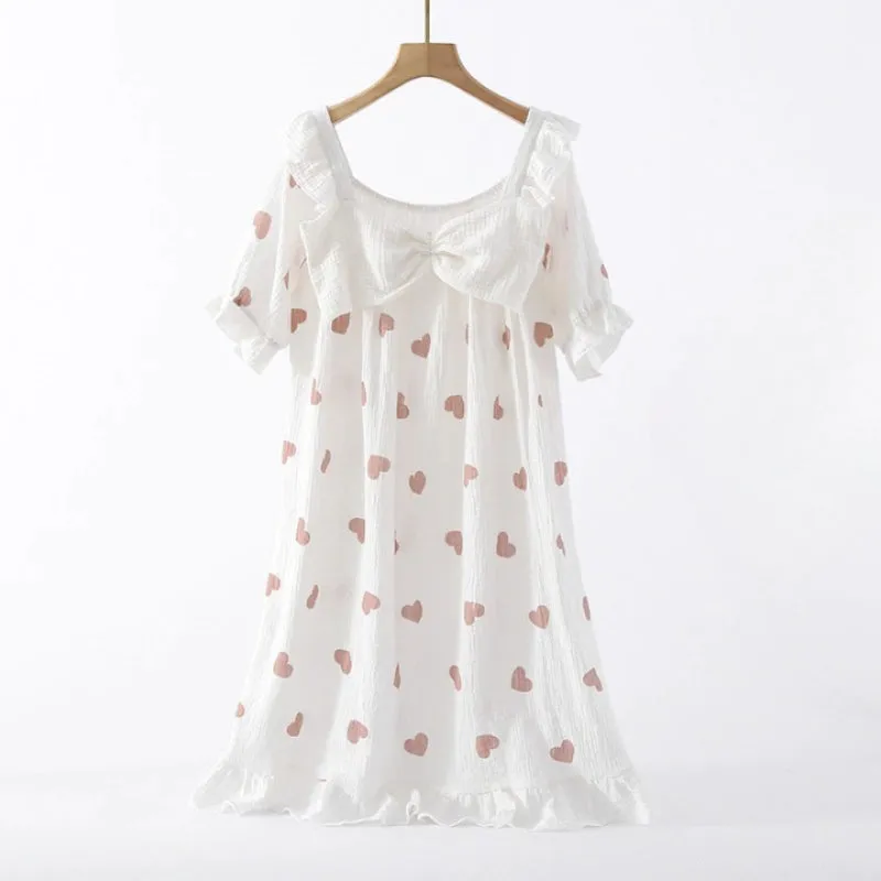 Women's Short Sleeve Nightgown
