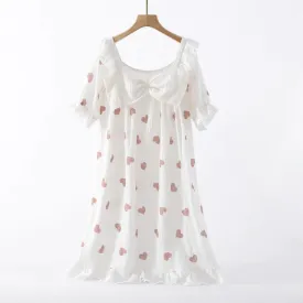 Women's Short Sleeve Nightgown