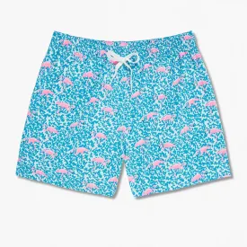 Youth Domingos Are For flamingos Swim Trunks